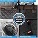 LOUTAN Dog Seat Cover, Bench Car Seat Cover Protector- 100% Waterproof Pet Seat Cover 600D Heavy Duty Scratch Proof Nonslip Durable Soft Pet Back Seat Covers for Cars Trucks and SUVs