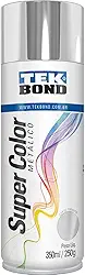 Tinta Spray Metalico Cromado 350Ml/250G - 01 Unidade, Tekbond, 23281006900, Prata, Pacote De 315