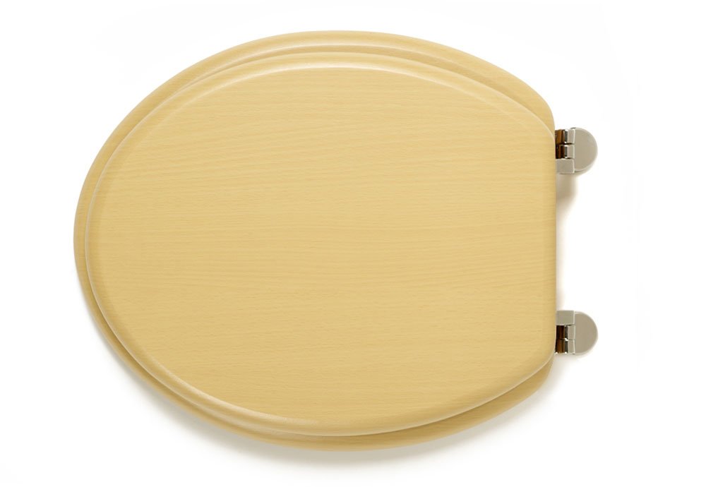 Beech Effect Mdf Toilet Seat