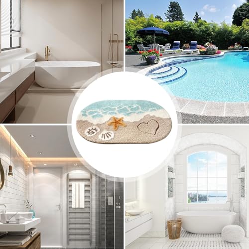 Tapis de bain antidérapant absorbant pour éliminer les risques de glissade