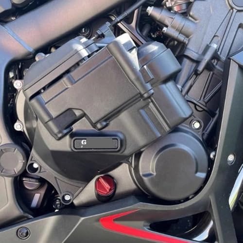 Protection moteur CB650R cache carter robuste avec impression carbone pour CBR - 4