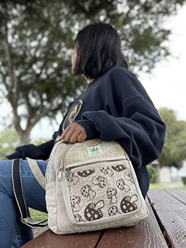 shroom-hemp-backpack-Small-backpack-cotton-stripe-backpack-hippie-backpack-trekking-backpack-traveling-backpack-nepali-backpack-himalayan-backpack-hemp-backpack-small-hemp-backpack