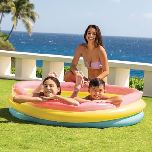 INTEX サンセットグロープール 147×33cm 57422 の商品画像 4