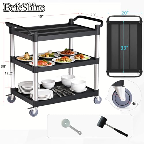 Commercial Restaurant Serving Cart