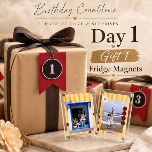 Image of HBH 7 Gifts for 7 Days Birthday Countdown Hamper for Wife