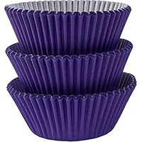Amscan Cupcake Case, New Purple, 75 Pieces