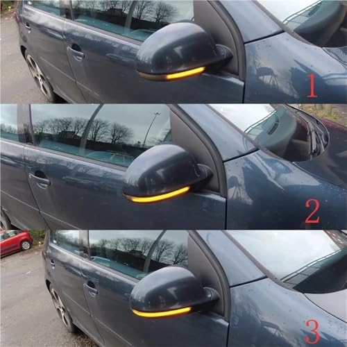 Luz señal giro Golf 5 Passat Jetta ideal para viajes nocturnos seguros 7