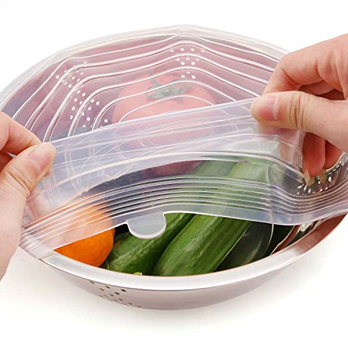 Silicone Sealing Ring Gaskets (2) + Silicone Inner Pot Lid Cover (1) Accessories Compatible With 8 Qt Instant Pot And Other Pressure Cookers #TOP2