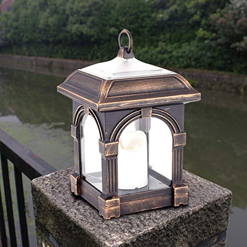 Led Solar Light,Outdoors Solar Garden Lamp,Candle Bulb Sensor Waterproof Portable Hanging Street Patio Home Decor Solar Light,Outdoor Solar Lights