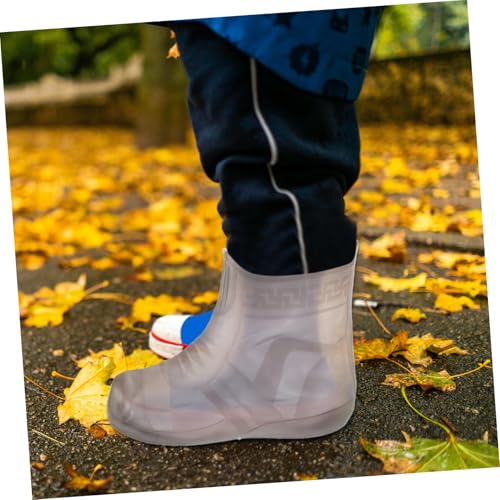 Cubres Zapatos de Silicona Reutilizable Antideslizante para Lluvia miniatura 5