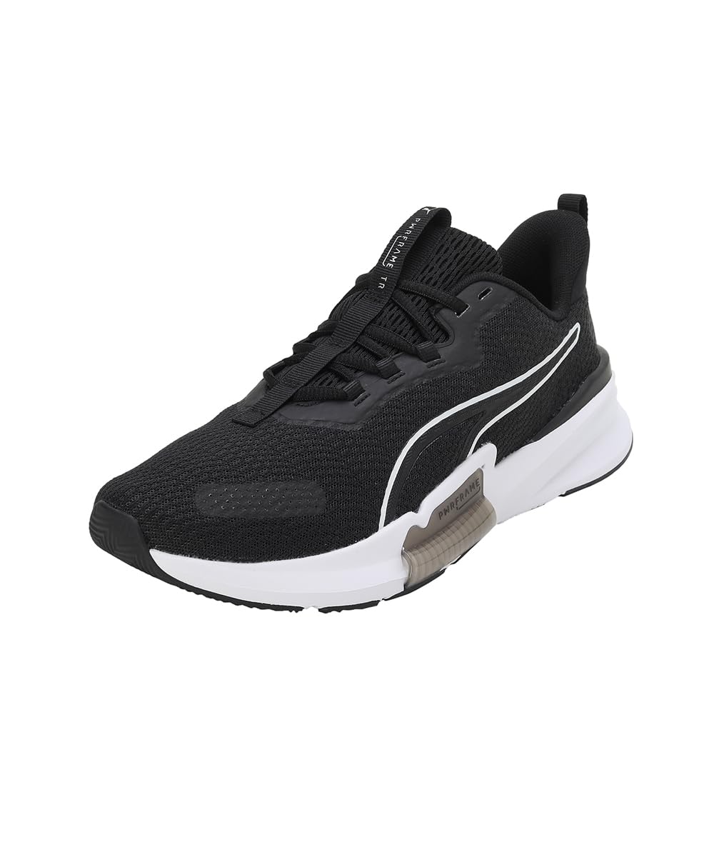 Puma Mens PWRFRAME TR 2 Black-White-Silver Training Shoe - 7 UK (37797001) (B0B354QC1C) Amazon Price History, Amazon Price Tracker