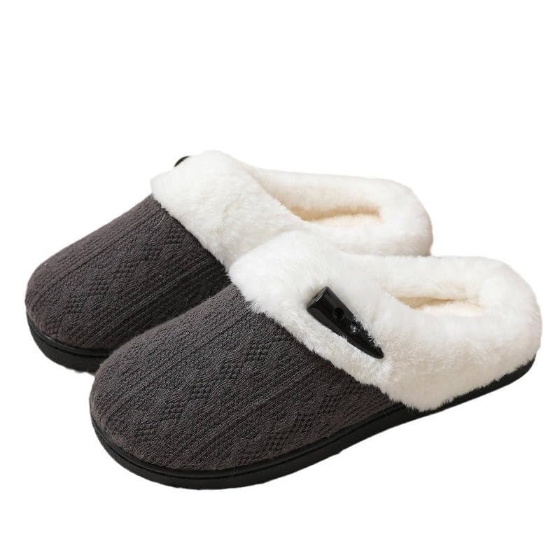 Image of DRUNKEN Slippers For Women Winter Sandals Casual Flats Home Footwear Man Girls Sliders Flip Flops Chappals Ladies Clogs Sleeper Slides Stylish Ortho Soft