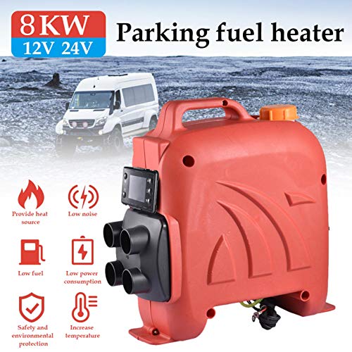 cobud 8KW 12V/24V Automobile Interior Heater Diesel Air Heater LCD Fuel Air Heater for Vehicle - Thumbnail 2