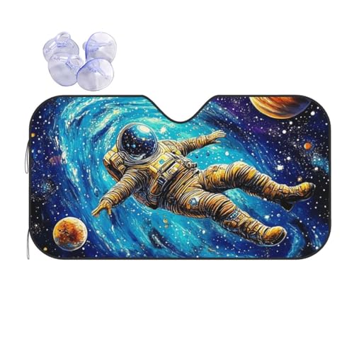 Couverture pare-brise astronaute anti-UV et thermique pour berline