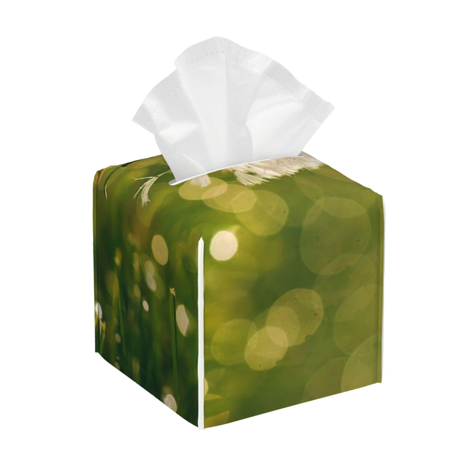 Dandelion PVC Cube Tissue Pack for Home Office Bathroom Use