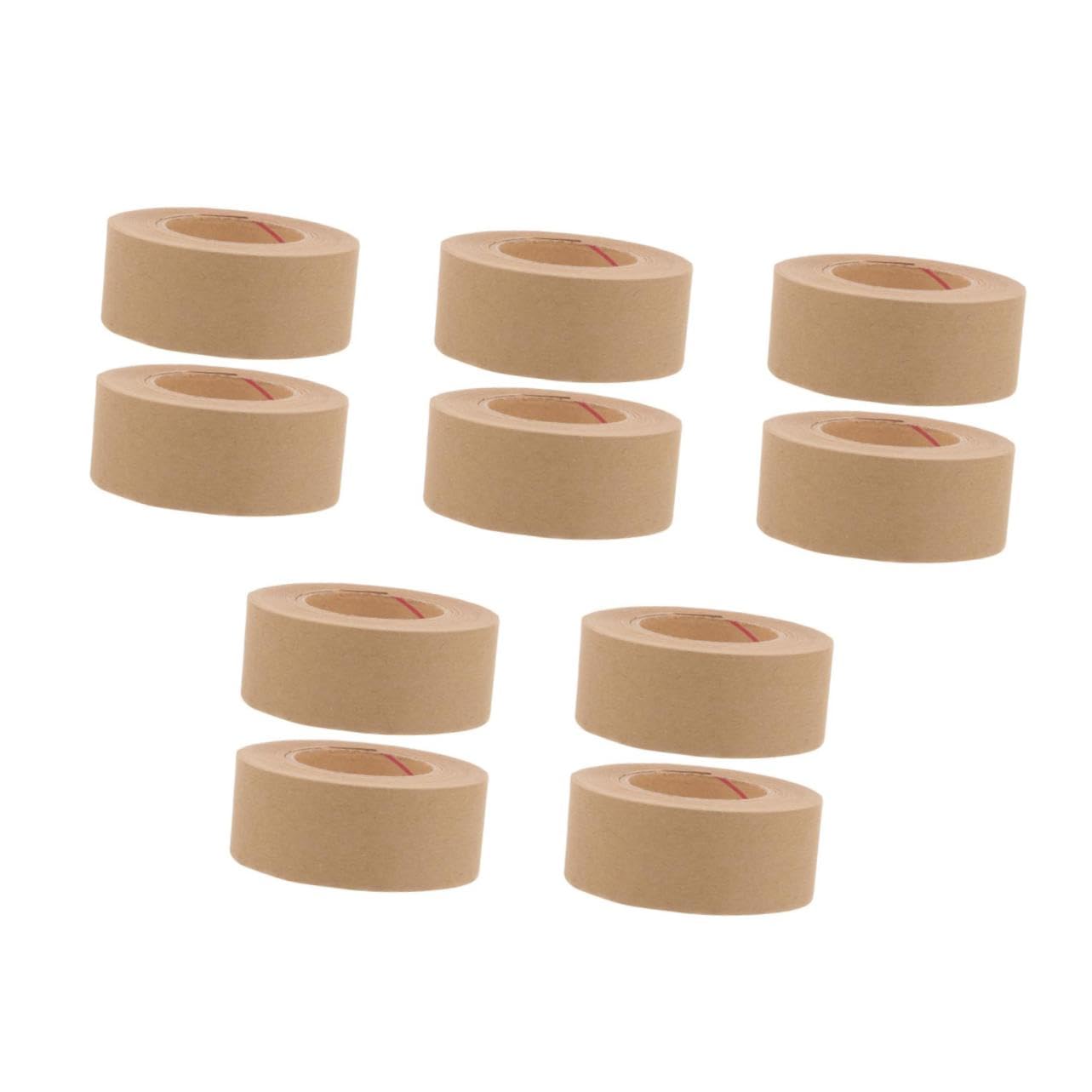 Gadpiparty 5 Set Nastro Per Acquerello Nastro Per Pittori Attivato Dall'acqua Aggrapparsi Colorato Per Dipingere in Movimento Colla A Base D'acqua 2 * 5