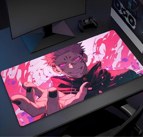Image of Anime fearturing Large Gaming Mouse Pad, Extended Desktop Mat, 58 x 28 cm (DS 18)