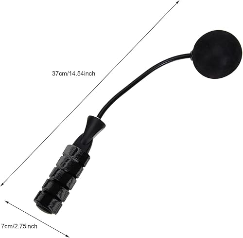 Miniatura 5 de Cuerda de saltar inalámbrica con rodamientos de bolas duales, cuerda de saltar pesada para entrenamiento de resistencia cardiovascular para hombres