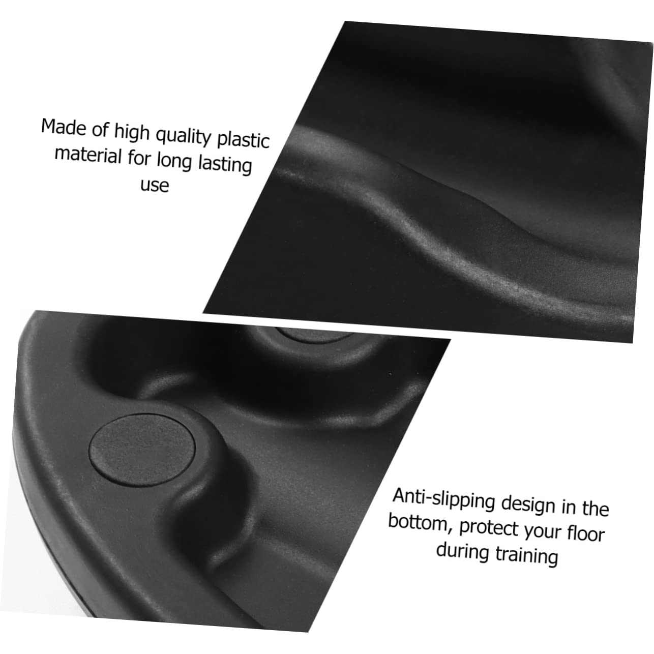 TOYANDONA Accesorio De La Rueda Delantera Frente Tubo De Subida Montar Rueda Delantera Soporte De Rueda De Bicicleta Soporte para Bicicletas Negro El Plastico