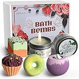 🌈 4 Aromas Maravillosos 🌈 Aromaterapia con 4 aromas diferentes, persiste en su piel. El baño de la mañana, un aroma energizante como la menta te abrirá un nuevo día y te ayudará a enfrentar un nuevo desafío. Mientras se baña por la noche, la lavanda relajará su cuerpo cansado en el baño y se dormirá en la cama