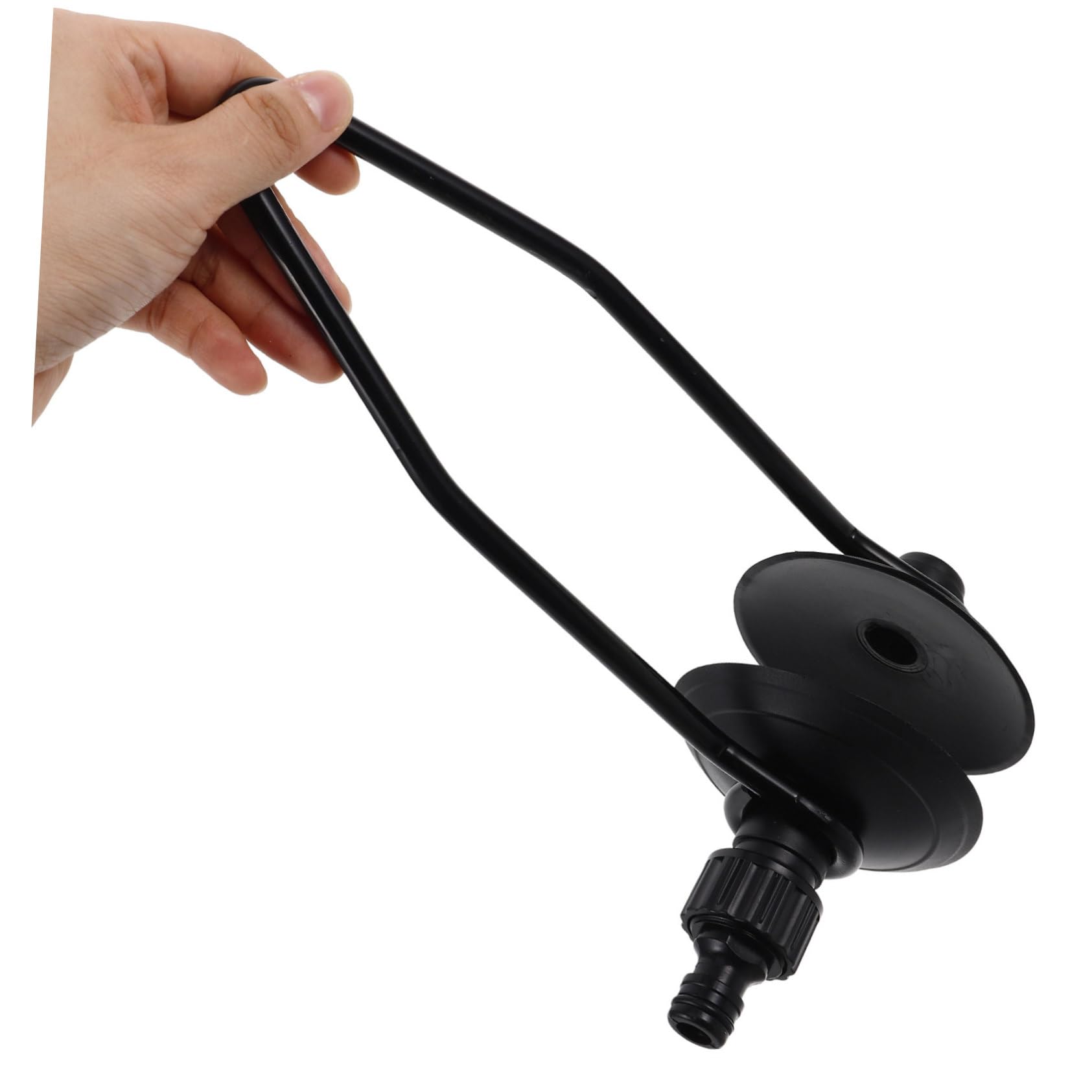 SUPVOX 2 Pezzi Supporto per Stern Drive Flusher Adattatore Lavaggio Motore Rotondo Manicotti Acqua per Manutenzione Imbarcazione Facile Installazione Senza Attrezzi Resistente Condizioni