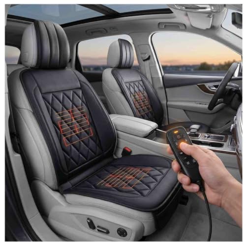 Protège siège voiture avant deux places avec dossier et coussin d'hiver