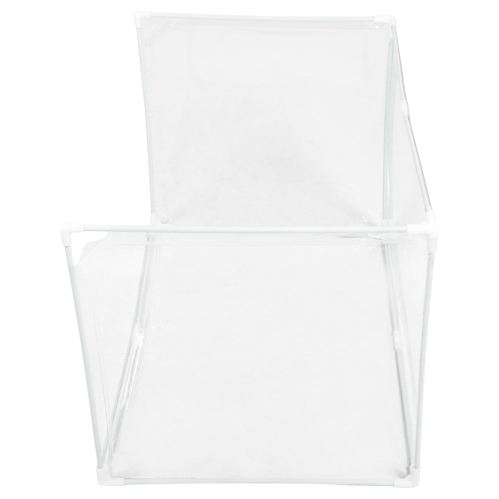 Toyvian Abnehmbare PVC Toilettenwand für Haustiere mit Verstellbarem Hohem Schutz Geeignet für Hunde und Katzen im Innenbereich Schützt vor Spritzern