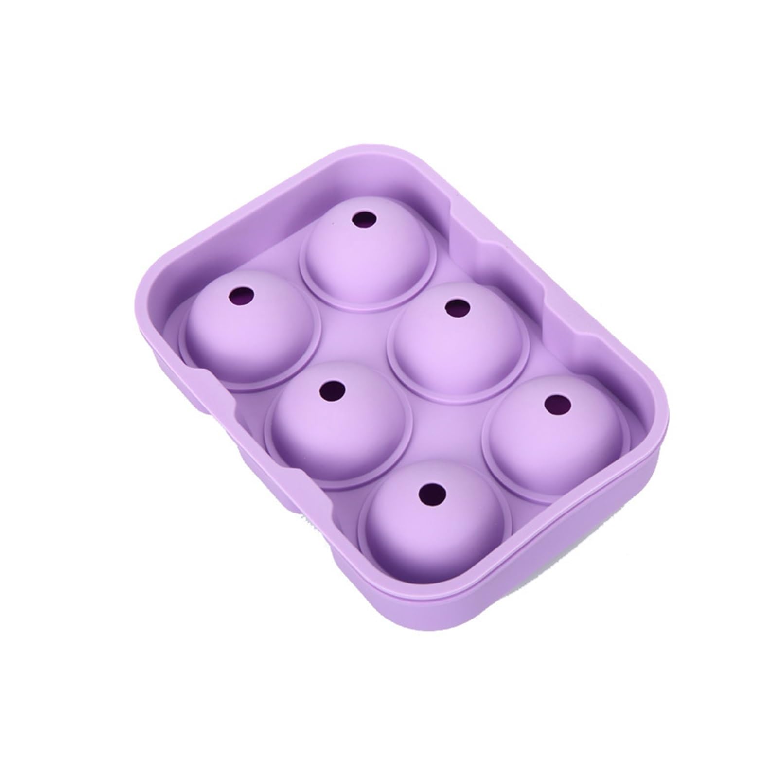 Vassoio per cubetti di Ghiaccio Rettangolo 3D Silicone Ball Maker Stampo per Palline di Ghiaccio Vassoi in Silicone per Bar per Feste Stampi per Bevande estive (Color : C)