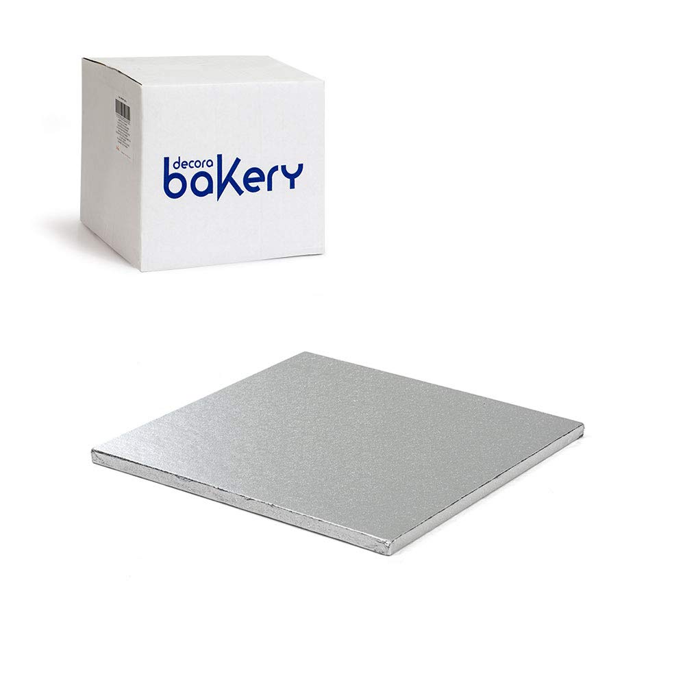 DECORA 0931232 CAKEBOARD Silver 30 X 30 H 1,2 CM/12X12''