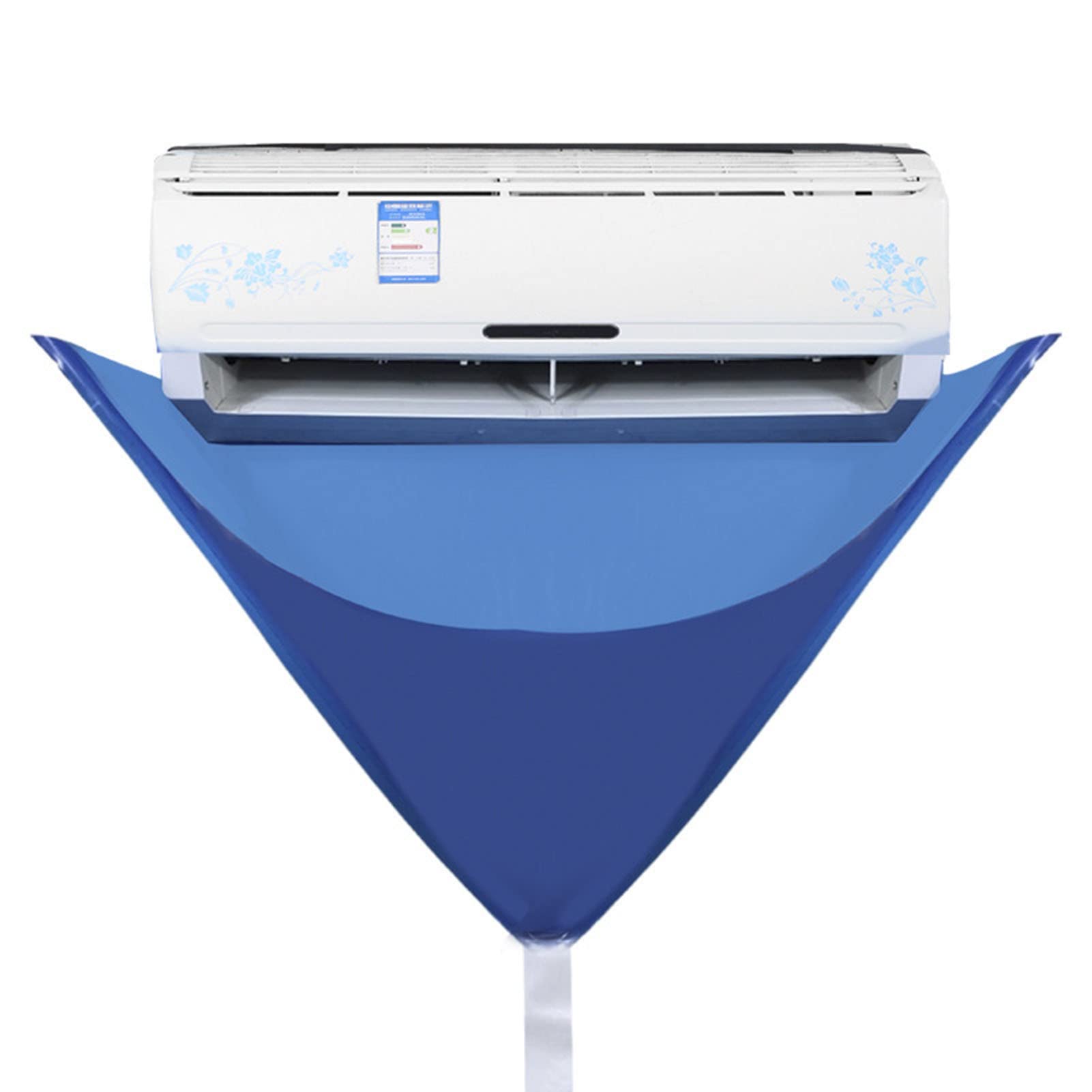 Hitburu 1 Air Con Cleaning - Air Conditioner Cleaning Waterproof, Reusable Ac Cleaning Bag For Wall Mounted -Split Ac Units, Air Conditioning Cleaner Dust Washing Clean Bag Aircon Wash Bag