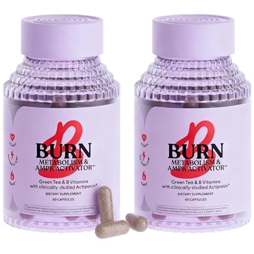 Quema calorías - Quemador de grasa vegano - Aumenta el metabolismo y da forma a tu cuerpo - Paquete de 2