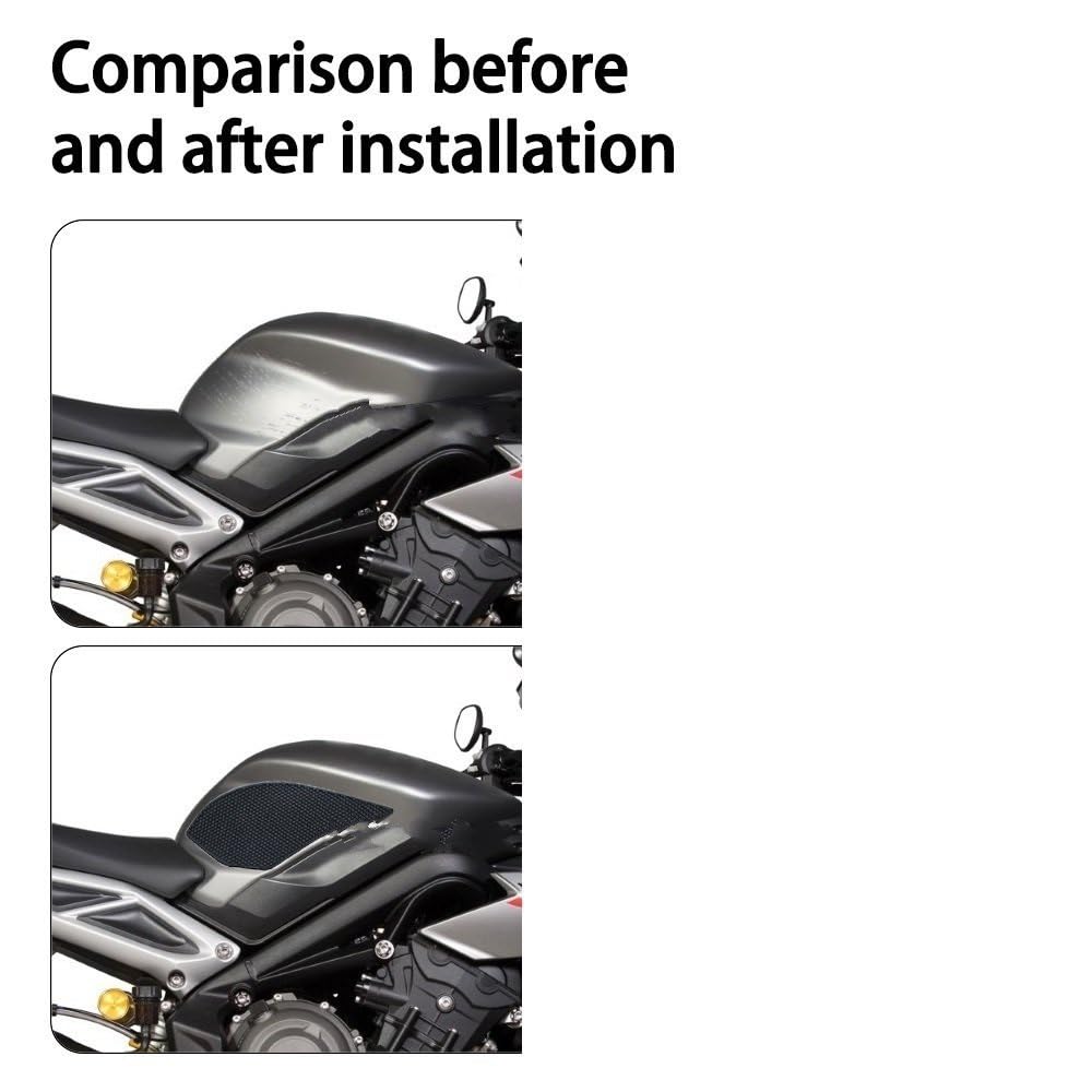 Amazon.co.jp: バイクのタンクパッド にとってデイトナ 675 R 2013