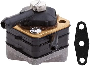 18-7350 Fuel Pump for Mallory Johnson Evinrude Outboards 6hp -15 hp engine Replaces 397839 395091 Fuel Pump with Gasket