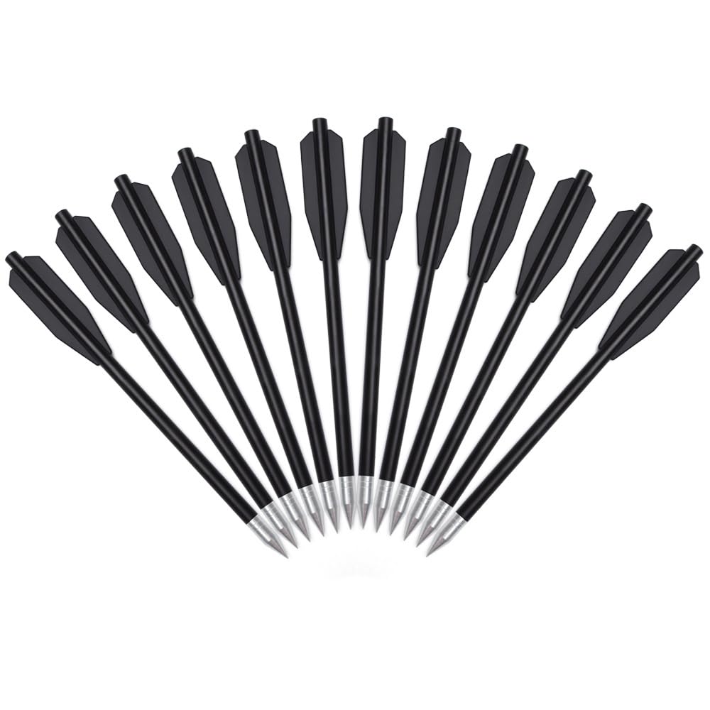 ELONG OUTDOOR Mini Pernos de Ballesta, Flechas de Objetivo de 50-80lb, Pistola de Tiro con Arco, Dardos de Caza de Pesca, Puntas de Acero de 6,3", práctica de puntería de Caza — view 10