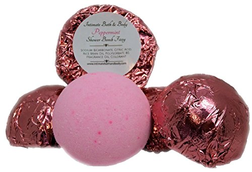 Shower Bombs! 5 Pack Aromatherapy Shower Steamers - Peppermint