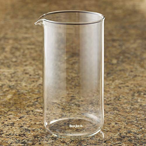 BonJour 8-Cup French Press 53315 Replacement Glass Carafe, Universal Design - Thumbnail 2