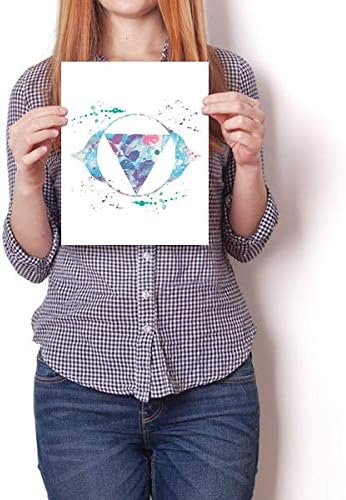 Miniatura 2 de Inspired Posters - Tercer ojo - Póster decorativo para pared de chakras - Decoración moderna para el hogar - Póster motivacional - Póster con