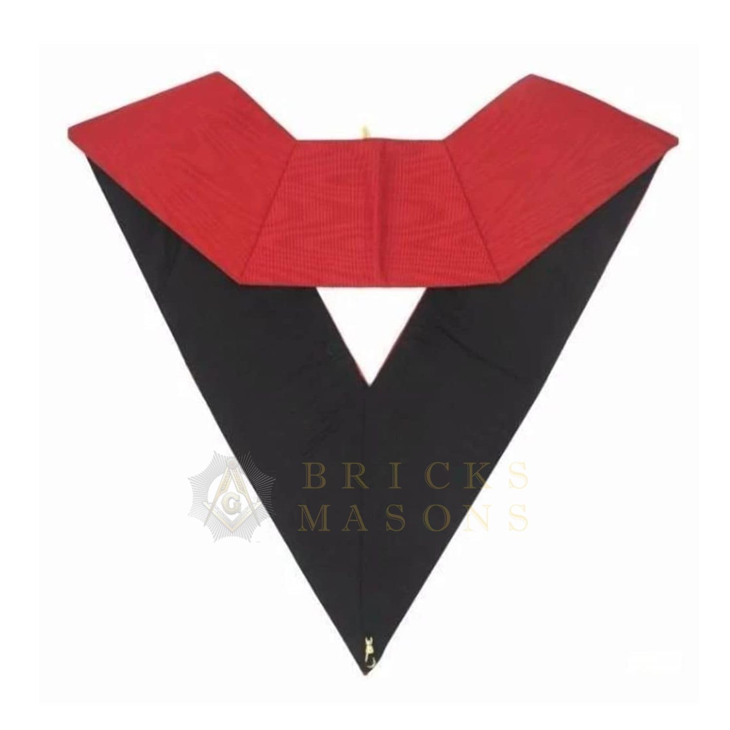 Bricks Masons Masonic AASR collar 18th degree - Knight Rose Croix - Senior Warden