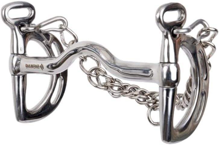 Reinsman Diamond R Uxeter Kimberwick English Bit - 5 Inch