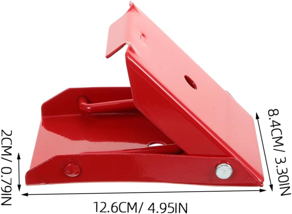 Cabilock 2pcs Skid Wheel Chocks for Vehicles Portable Tire Stoppers Non- Design for Trucks and Travel Trailers Enhanced Parking Stability and Safety