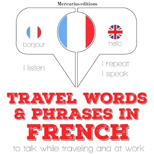 Travel words and phrases in French cover art