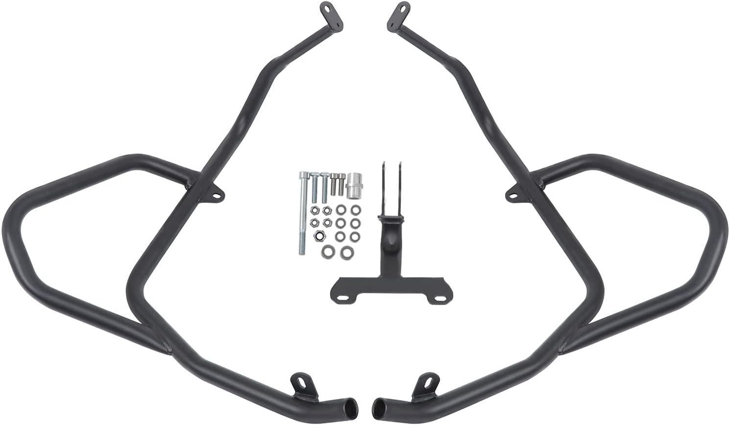 Motorcycle Highway Crash Bars Protector Engine Guard Compatible with Honda CRF1100L CRF 1100L Africa Twin Adventure Sports DCT 2020-2023(Upper)