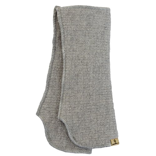 SamWo - Calentadores de lana - para mujer gris claro Small