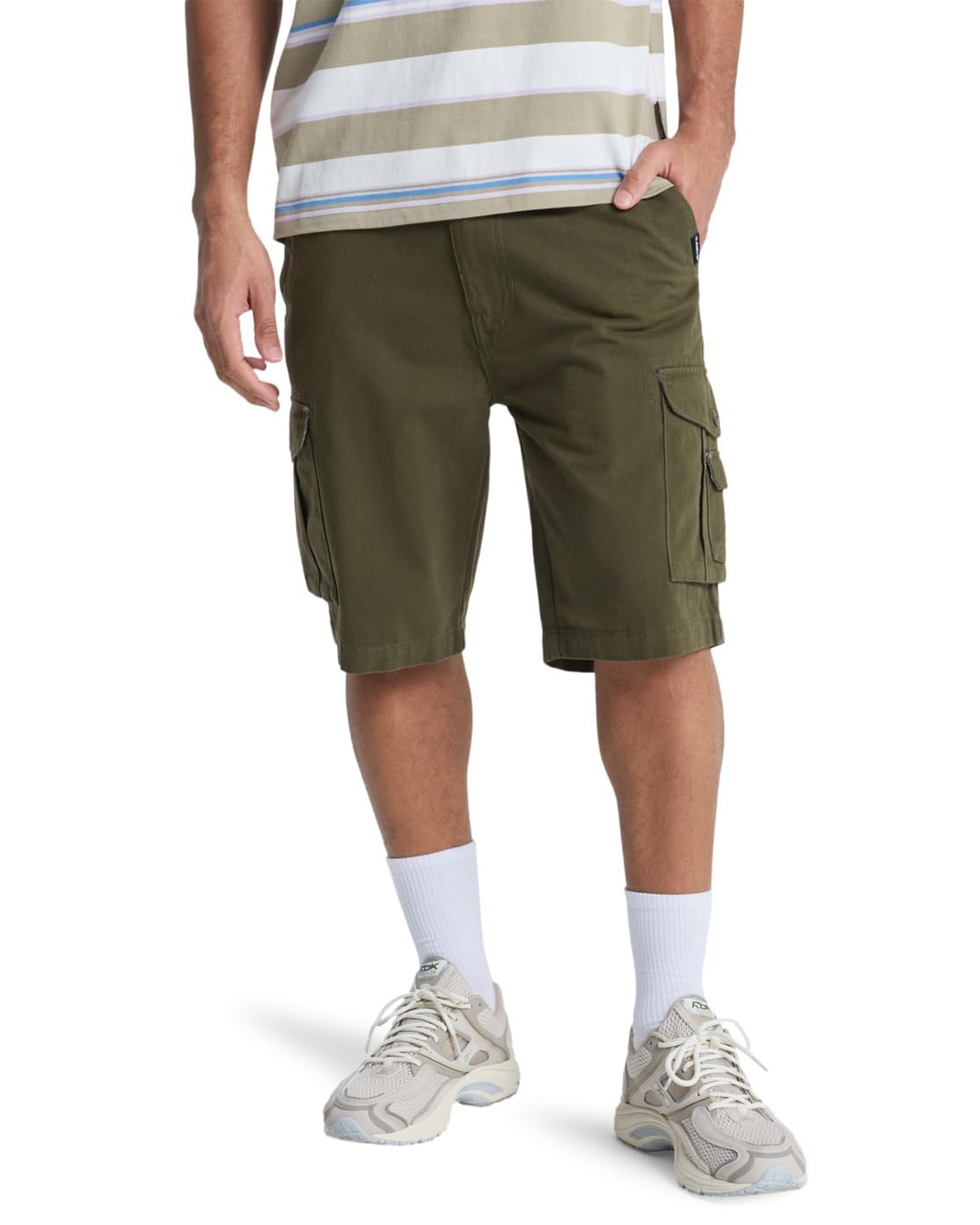 Quiksilver Shorts Crucial Battle Cargo Men Brown 30