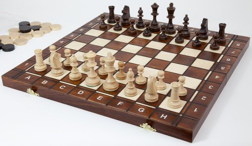 Preisvergleich Produktbild Albatros Holz-Schachspiel + Backgammon MATADOR