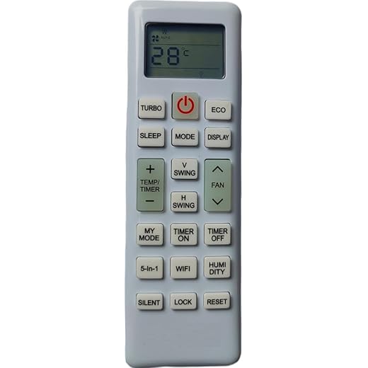 LUCRE All AC Remote Compatible for Lloyd Ac 1 15 2 Ton 3 St