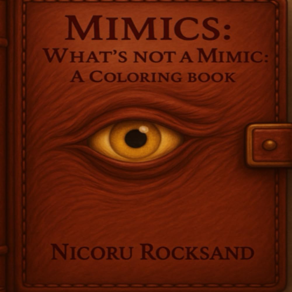 Mimics What's Not a Mimic: A coloring book