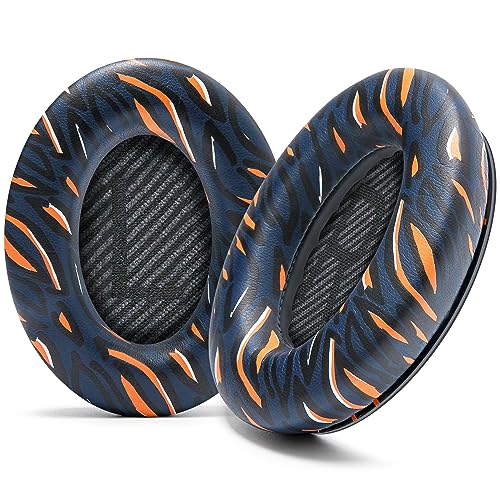 WC Wicked Cushions Upgraded Replacement Ear Pads for Bose QC35 & QC35ii (QuietComfort 35) Headphones & More, Softer Leather