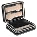 Produktbild SONGMICS Uhrenetui, Reiseetui für 4 Uhren, Uhrenbox, Kunstleder-Etui mit Reißverschluss, Geschenk, 17,8 x 13,7 x 5,8 cm, schwarz JWB51BK