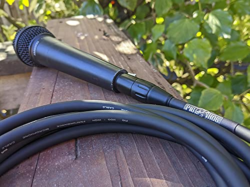 Pig Hog PHM15 High Performance 8mm XLR Microphone Cable, 15 Feet, Black, 15 ft - Image 2